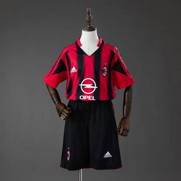 Retro AC Milan 2004/05 Home Kid Kits
