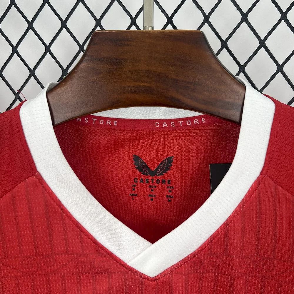 2025/26 Middlesbrough Home Red jersey Fan version