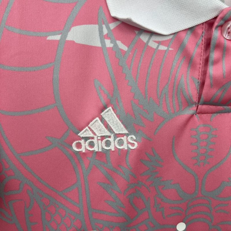 2023/24 Real Madrid Dragon edition pink jersey kids Kits size: 16-28