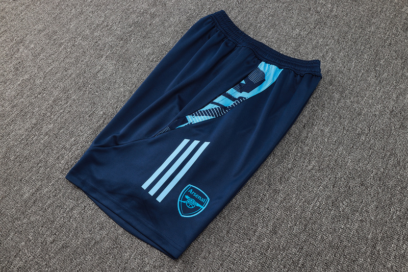 24/25 Arsenal Royal blue Training Set Shirt and Shorts