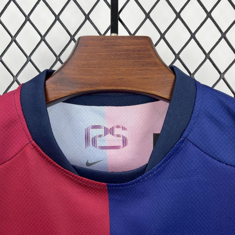 2024/25 Barcelona Travis Scott Edition jersey kids Kits size: 16-28