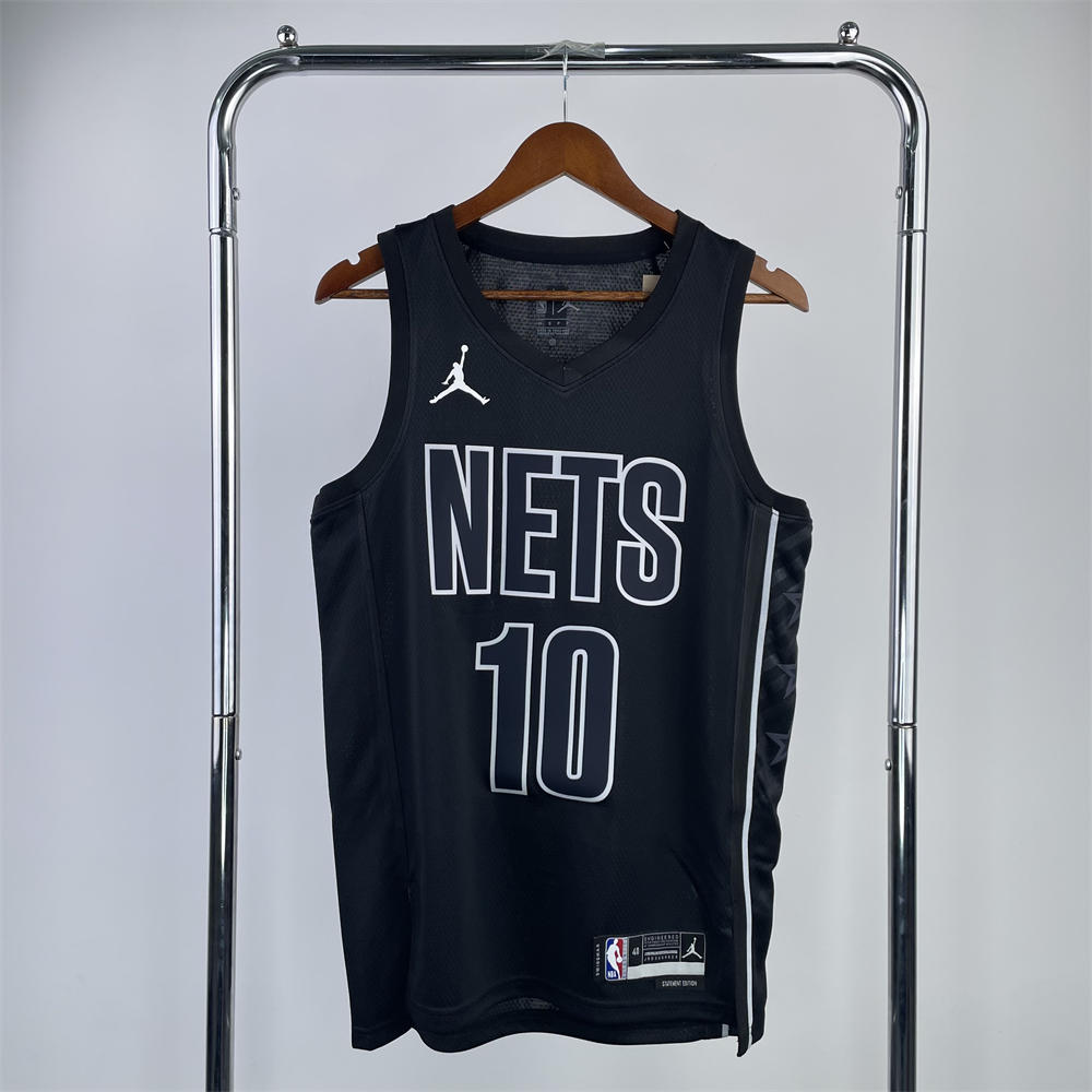 NBA Brooklyn Nets V-Neck Black Jersey SIMMONS#10 S-XXL