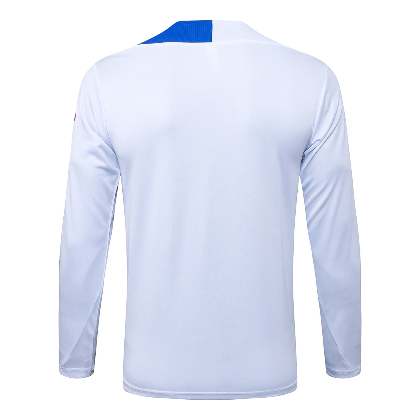 202526 PSG White Long-sleeved half-pull training kit Football team kit