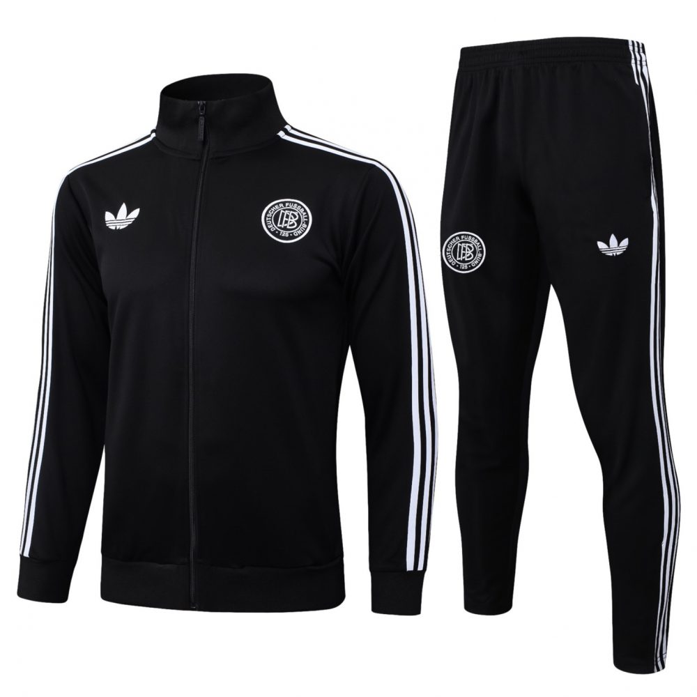 2025/26 Germany black Jacket Training Suit Set Football Team Shirt Sports Fashion