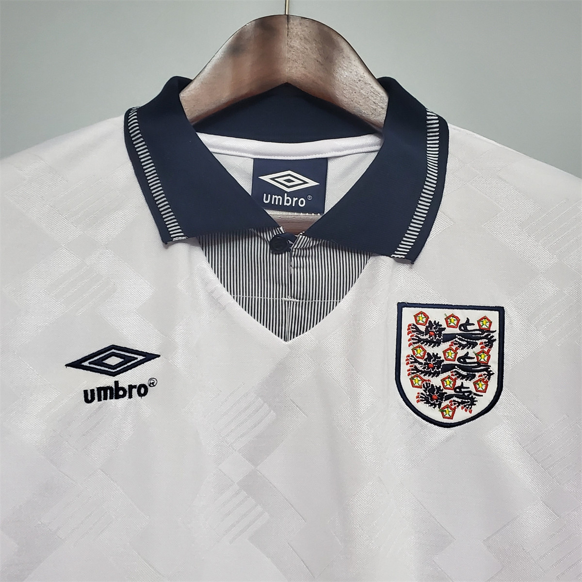 Retro England 1990 Home  jersey Fan Version