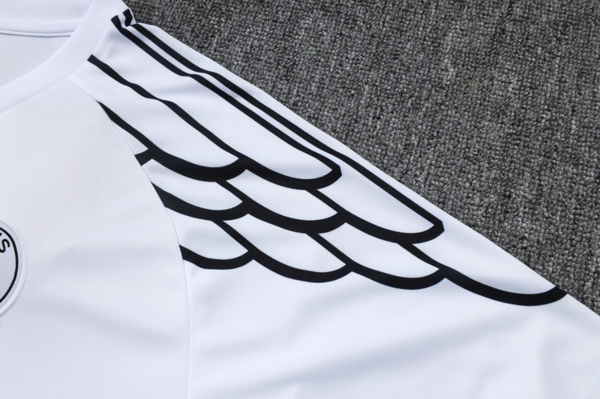 2026 PSG White Training Set Shirt and Shorts