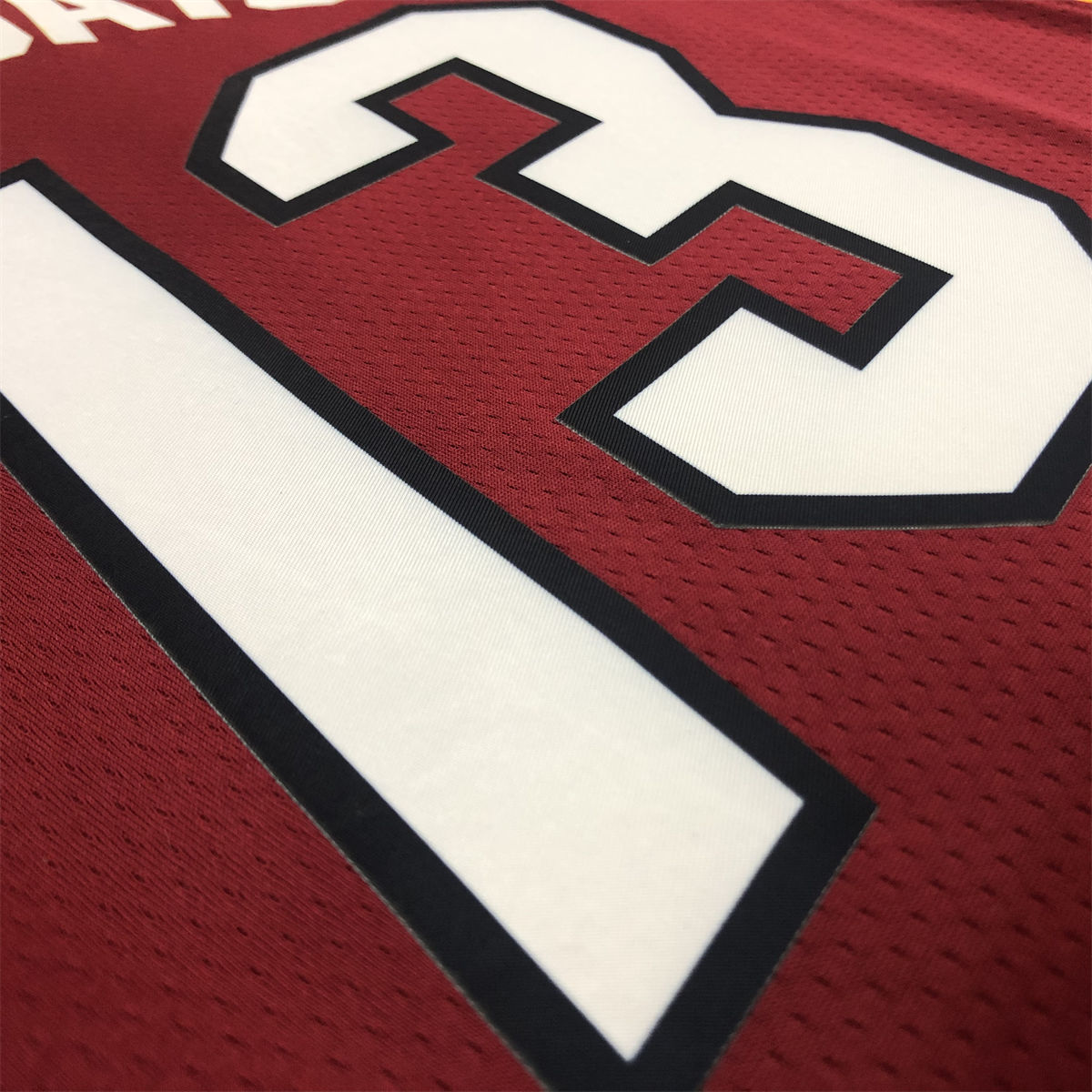 NBA Miami Hearts V-Neck Red Jersey ADEBAYO#13 S-XXL