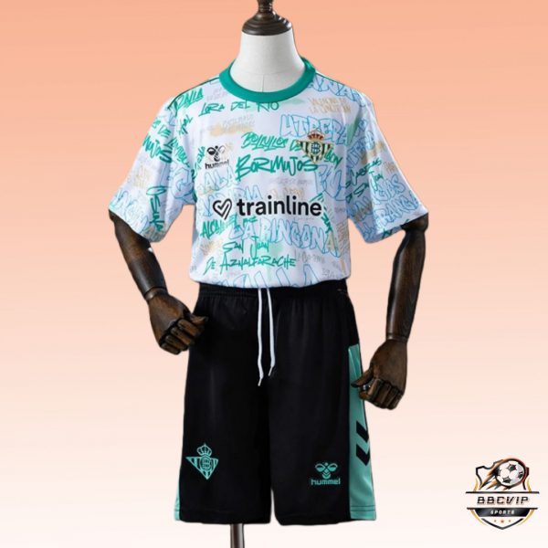 2025/26 Real Betis Special Edition jersey kids Kits size: 16-28
