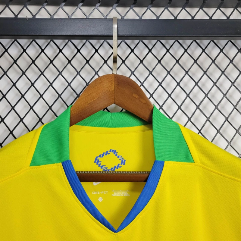 2025/26 Brazil Home jersey Fan Version