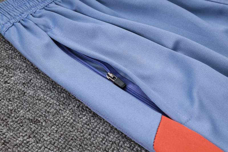 24/25 Cruzeiro Grey Long-sleeved half-pull training kit Football team kit