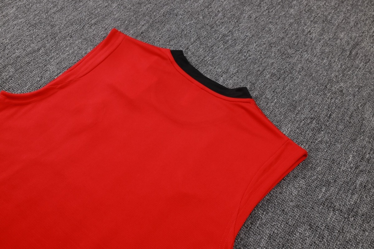 2026 AC Milan Red Training Set Shirt and Shorts