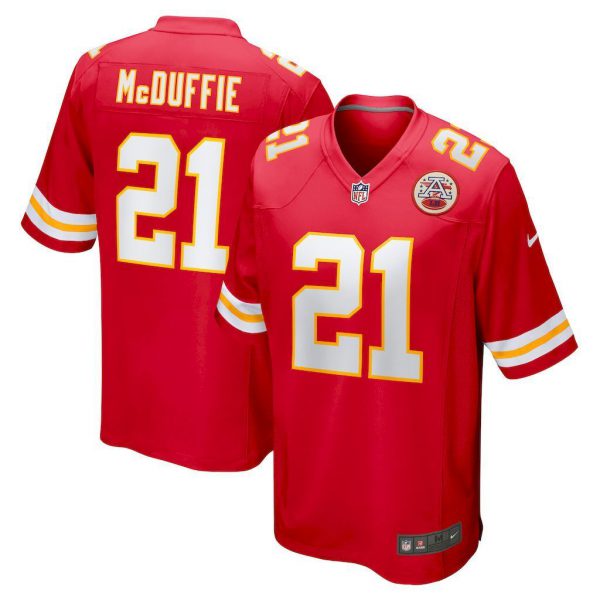 NFL Kansas City Chiefs Jeysey McDUFFIE #21