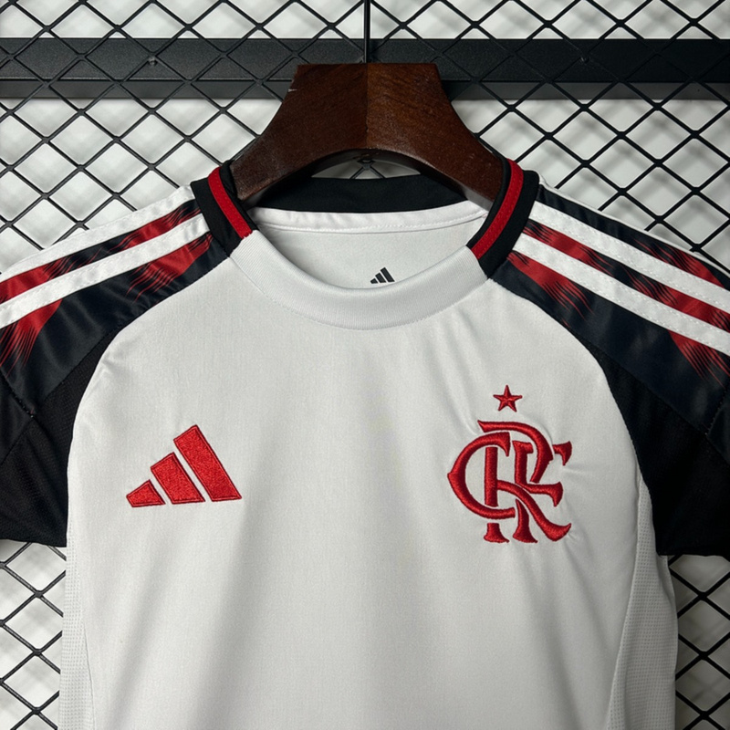 2025/26 Flamengo Away jersey kids Kits size: 16-28