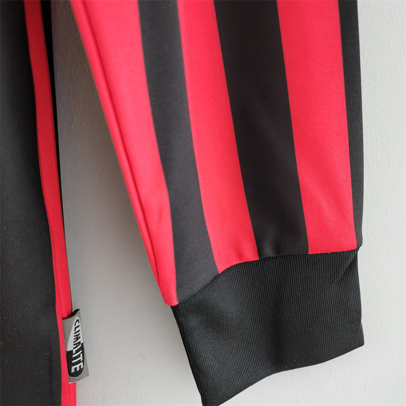 Retro AC Milan 99/00 Long Sleeve home jersey Fan Version