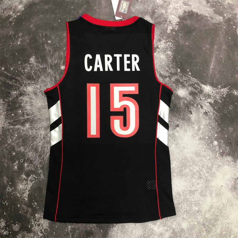 NBA Toronto Raptors V-Neck Purple jersey CARTER#15 S-XXL
