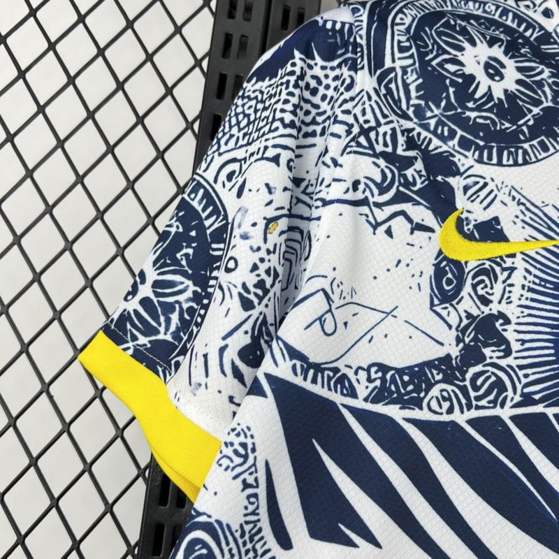 2025/26 Brazil Special Edition Blue and white  jersey Fan Version