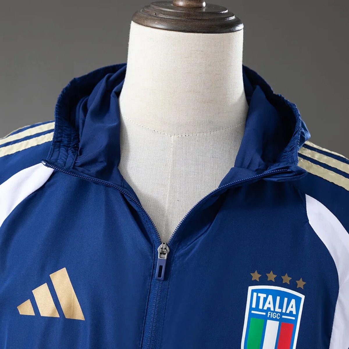 2026 Italy Royal Blue Jacket Windbreaker