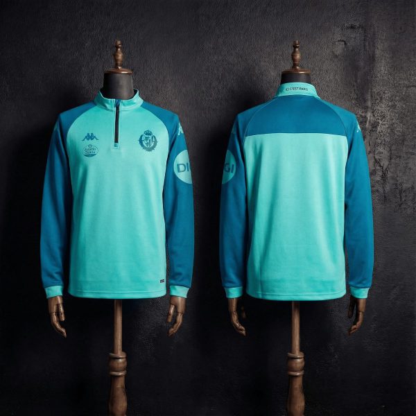 2025/26 Valladolid Half-Pull long Sleeve Green Hoodie