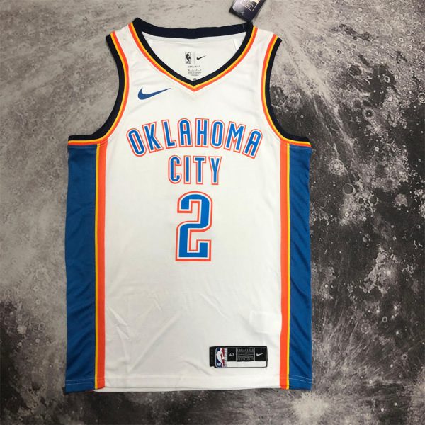 NBA Oklahoma City Thunder Jersey GILGEOUS-ALEXANDER#2 S-XXL