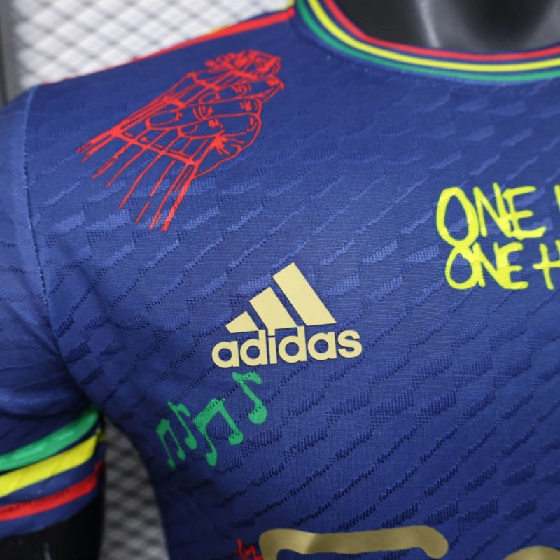 25/26 Ajax Special Edition Royal Blue  jersey Player Version