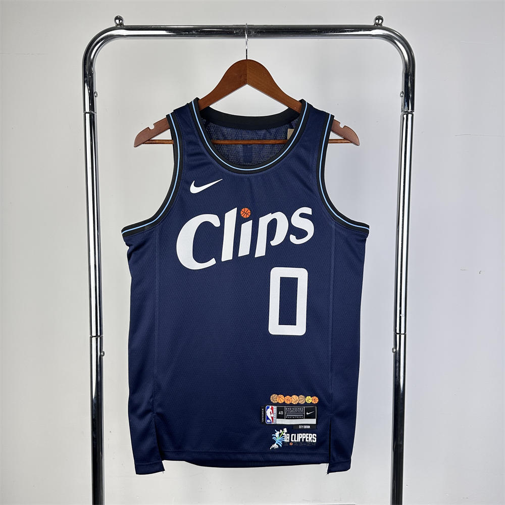 NBA Los Angeles Clippers 23/24 WESTBRROK#0 Swingman Jersey - City Edition s-xxl