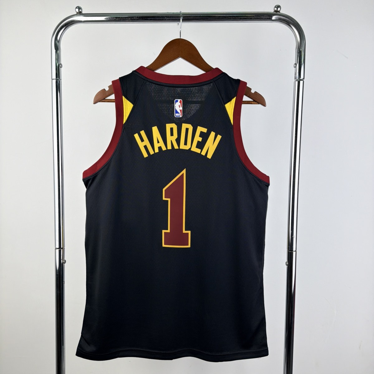 NBA Cleverland Cavaliers V-Neck Black Jersey HARDEN#1