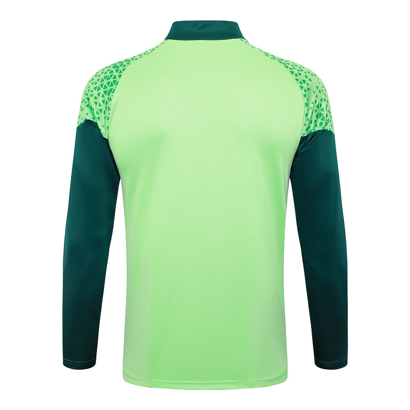 24/25 Palmeiras Green Long-sleeved half-pull training kit Football team kit