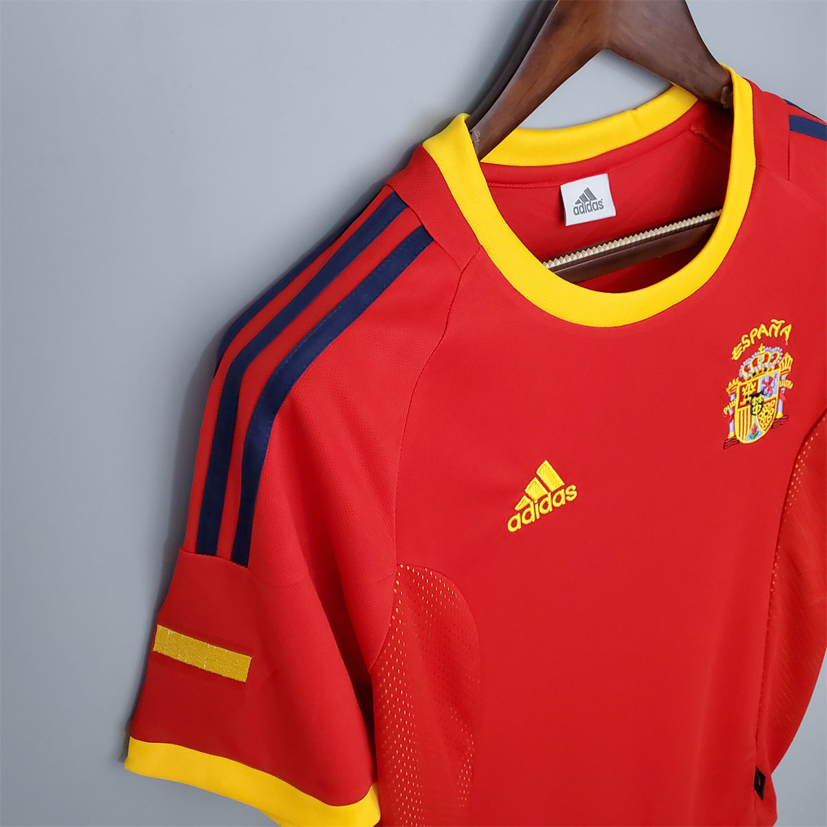 Retro Spain 2002 Home  jersey Fan Version