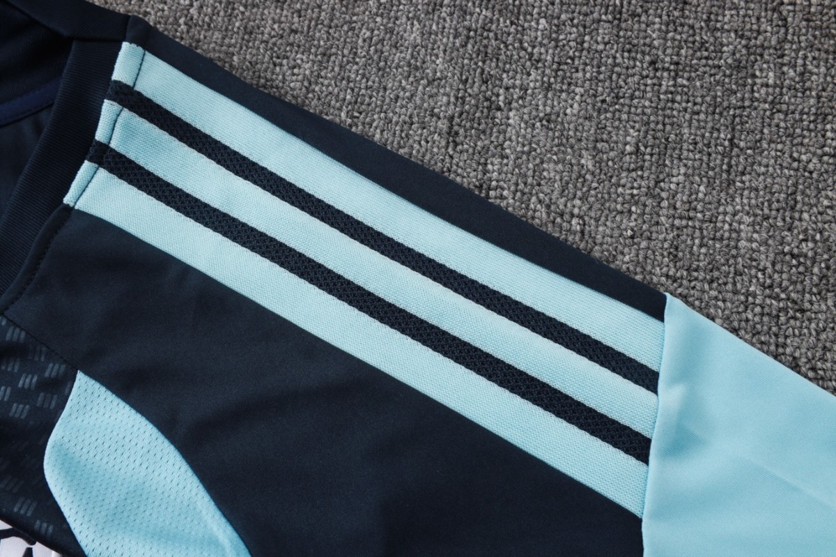 2026 Argentina Royal blue Training Set Shirt and Shorts