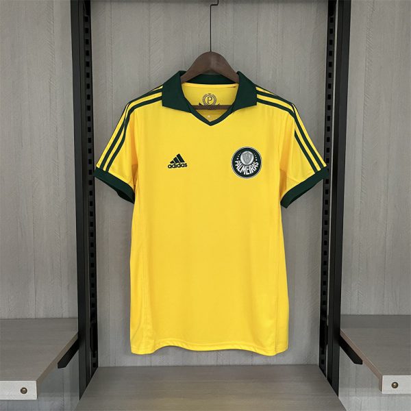 Retro 2014 Palmeiras Yellow jersey Fan Version