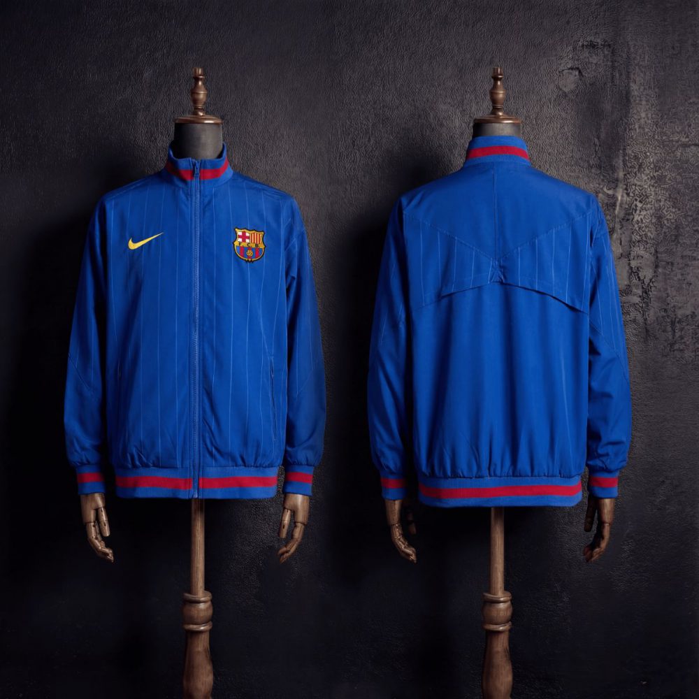 2025/26 Barcelona Blue Jacket Windbreaker Sport Unifom