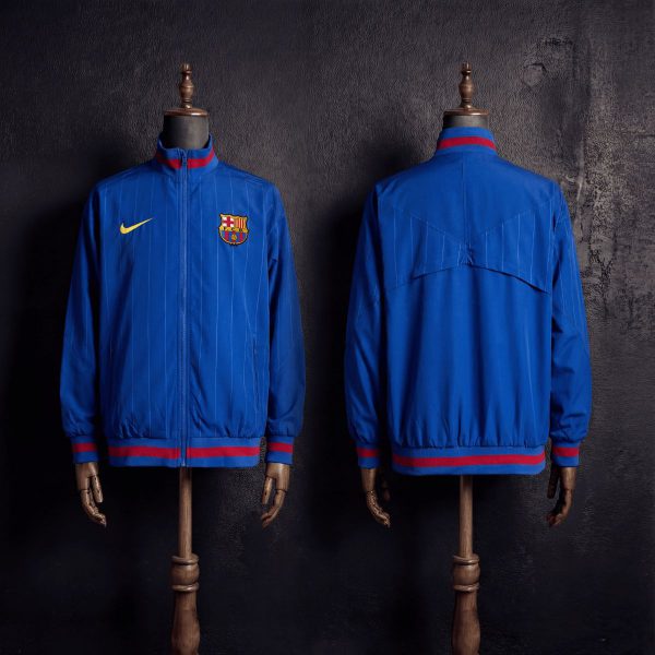 2025/26 Barcelona Blue Jacket Windbreaker Sport Unifom