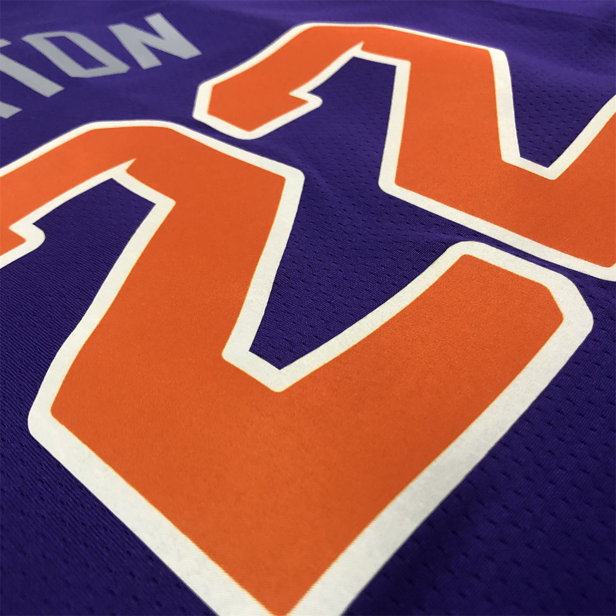 NBA Phoenix Suns V-Neck Purple jersey AYTON#22 S-XXL