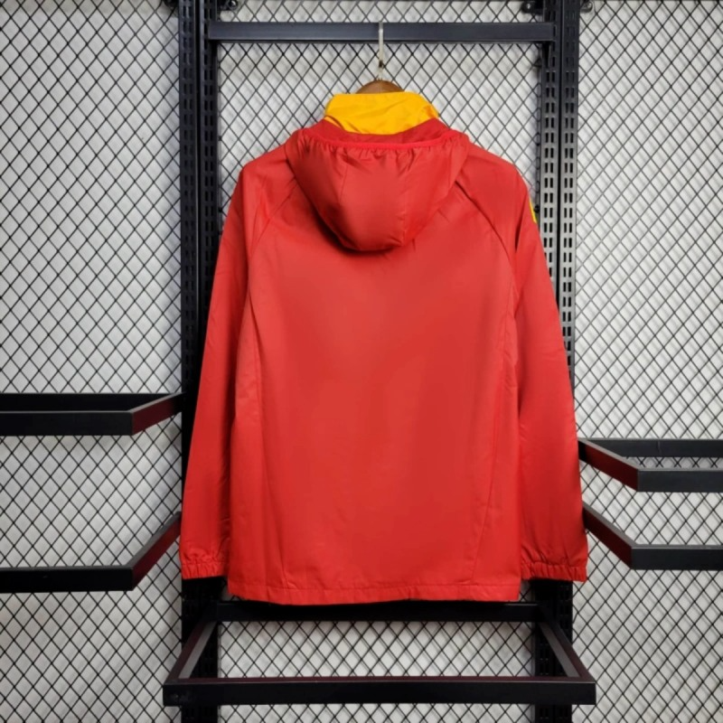 2025 Spain Red Windbreaker Sport Unifom jersey Sport Unifom