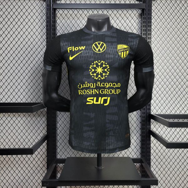 2025/26 Al-Ittihad Jeddah Sepcial Edition Black jersey Player Version