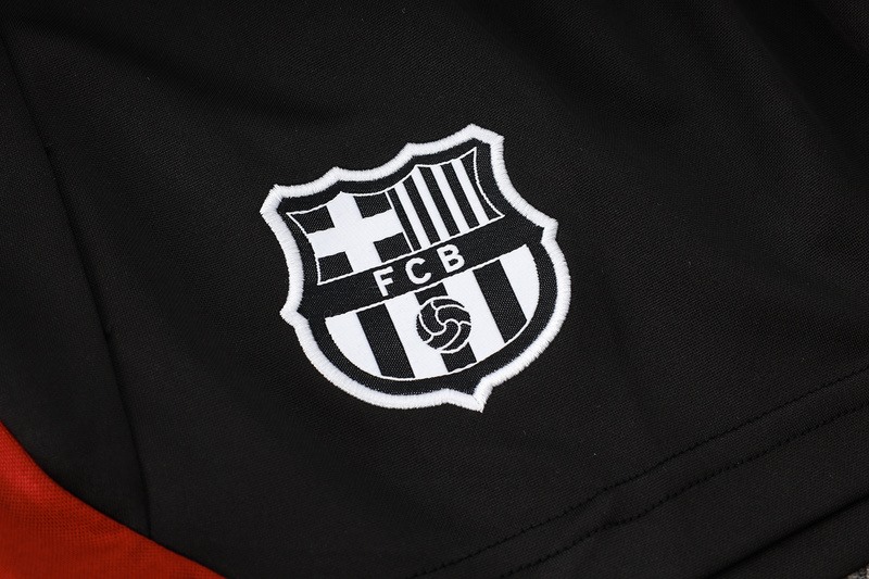 24/25 Barcelona Black Training Set Shirt and Shorts