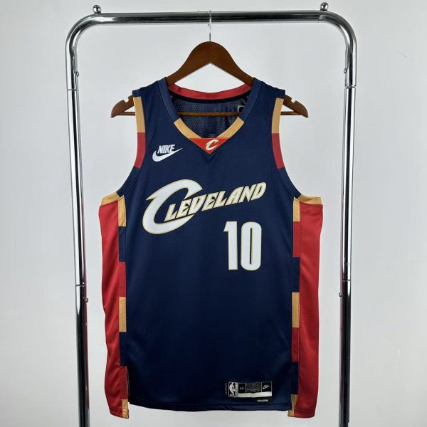 NBA Cleverland Cavaliers 2026 Vintage Style Black jersey GARLAND#10
