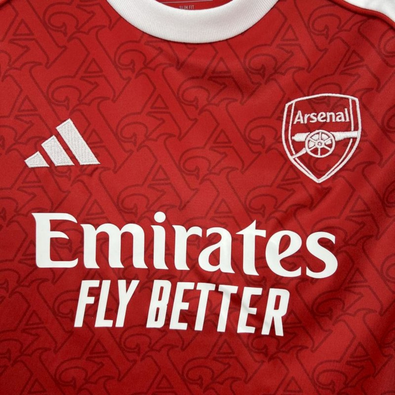 2025/26 Arsenal Home jersey Kid Kits Size 16-28