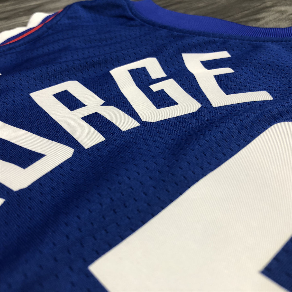 NBA Los Angeles Clippers V neck Blue Jersey GEORGE#13 S-XXL