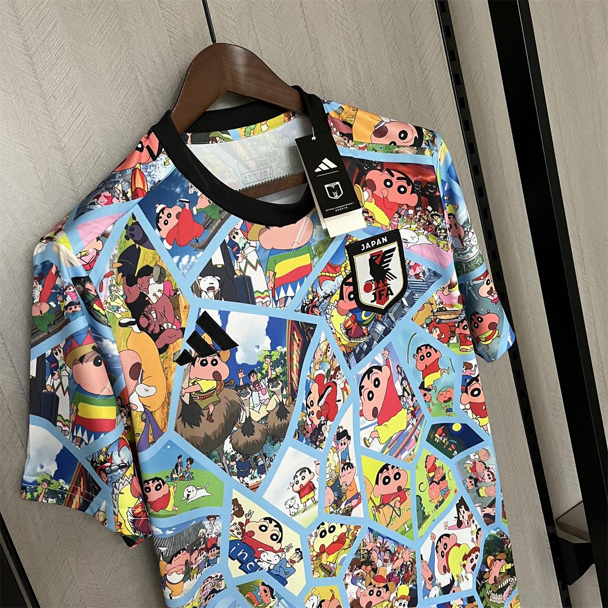 24/25 Japan Anime Crayon Shin-chan Special Edition  Jersey Fan Version