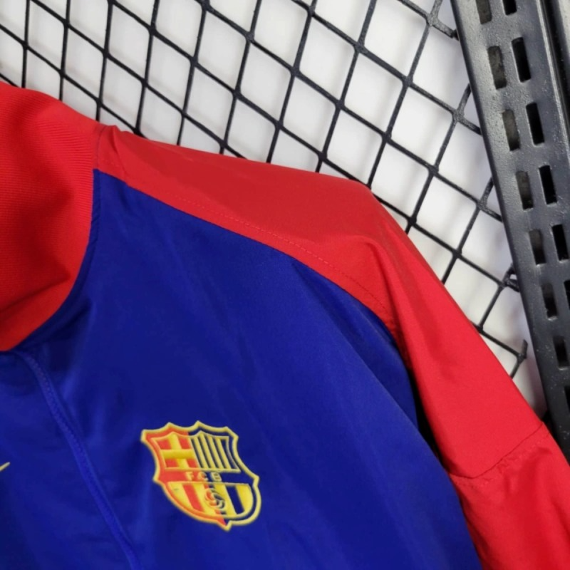 2025 Barcelona Blue Windbreaker Sport Unifom jersey Sport Unifom