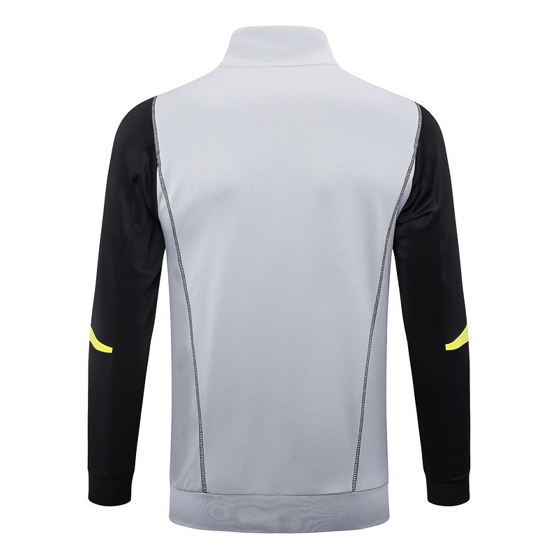 2024 Flamengo Gray Jacket Training Suit Set Football Team Shirt Sports Fashion