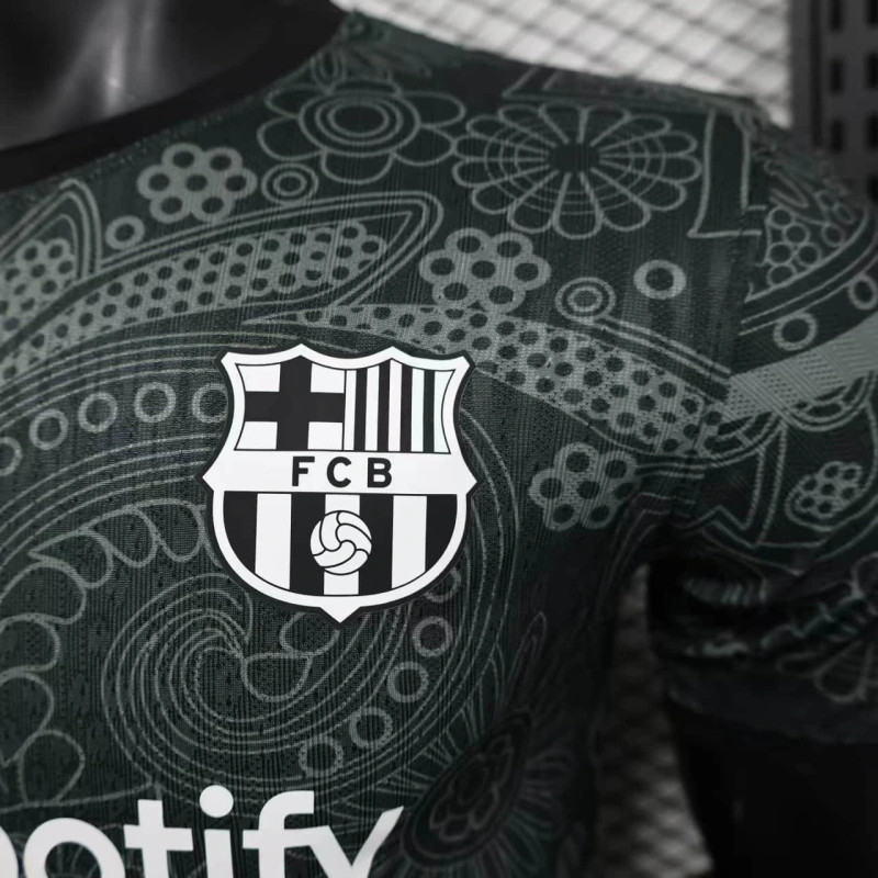 24/25Barcelona Special Edition Grey Jersey Player Version