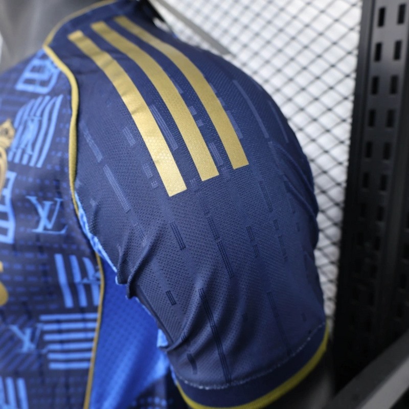 25/26 Real Madrid Training Blue jersey Player Version