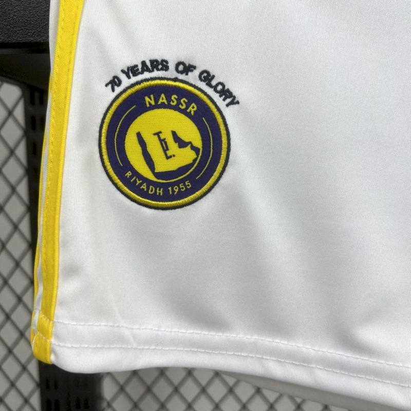 2025/26 Al-Nassr Second Away jersey kids Kits size: 16-28