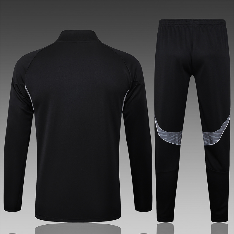 2025/26 Miami Black Jacket Training Suit Set Football Team Shirt Sports Fashion