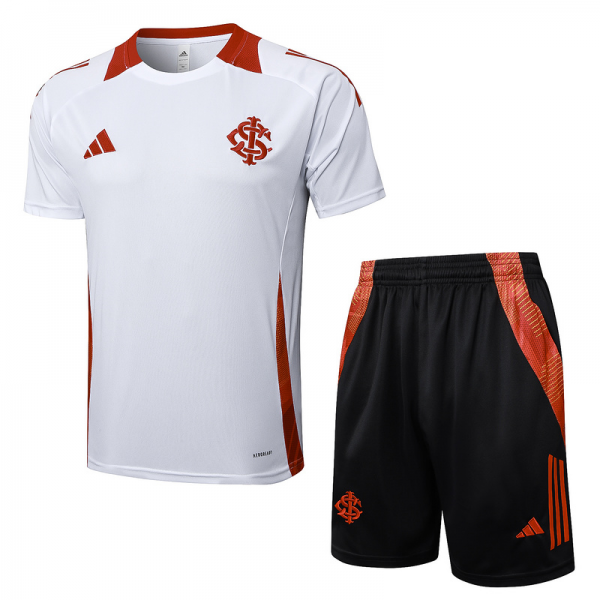24/25 Internacional White Training Set Shirt and Shorts
