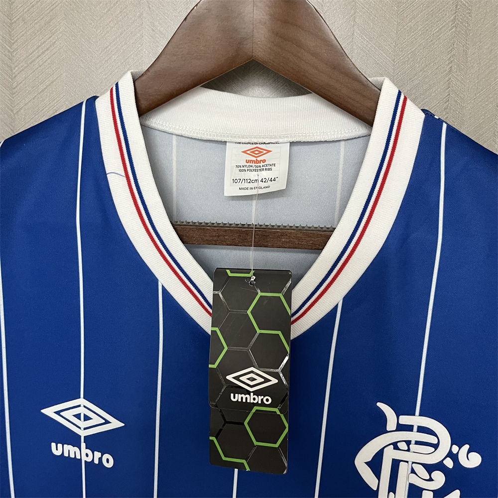 Retro Rangers 82/83 Home jersey Fan Version