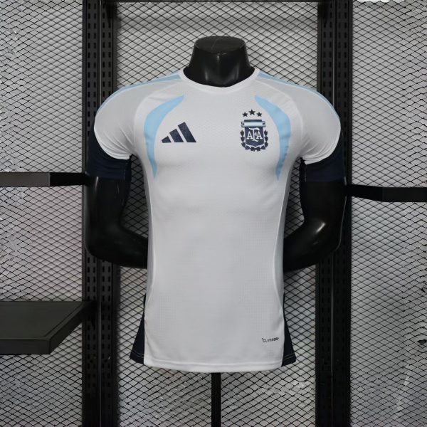 Argentina 2026 World Cup Training White jersey Player Version