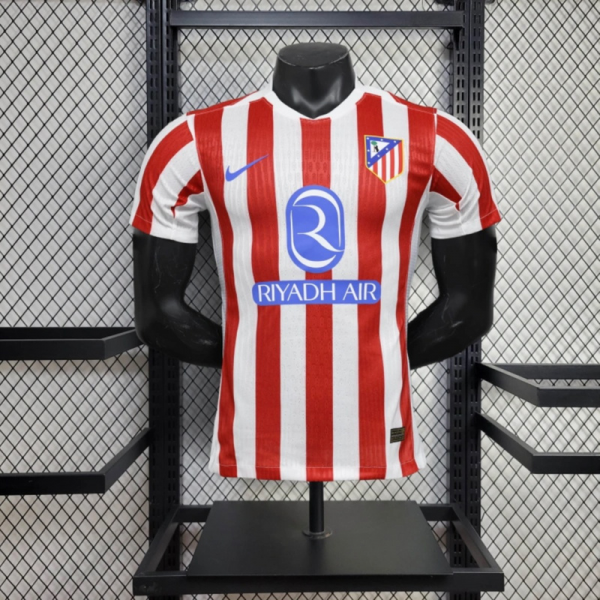 2025/26 Atletico Madrid Home jersey Player Version